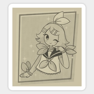 Stylish Bows(Greyscale) Sticker